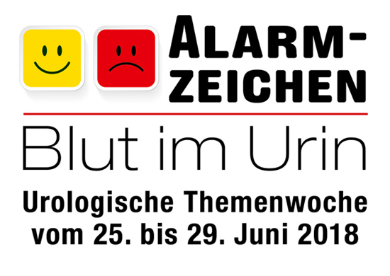 Urologische Themenwoche "Blut im Urin" vom 25. bis 29. Juni 2018